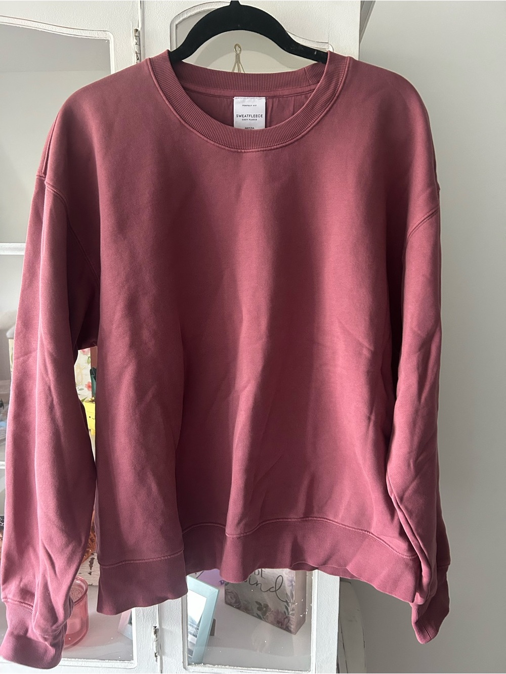 TNA Dusty Rose Crewneck Sweatshirt